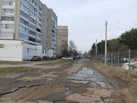 На ул. Кудряшова в Иванове отсутствуют дороги и уличное освещение